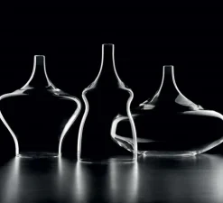 Suspension, Nostalgia large sans rosace, verre transparent, chrome, LED, dim, 2700K, 1280 lm, Ø28cm, H21,5cm - Lodes