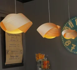 Suspension, Nut S, blanc ivoire, Ø42cm, H21cm - LZF