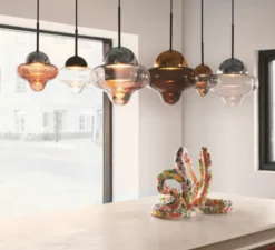 Suspension, Nutty XL, transparent, or , Ø29cm, H30cm - Design by us