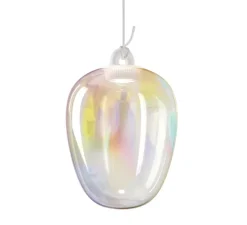 Suspension, Oblo Medium sans rosace, arc-en-ciel, LED, dim, 2700K, 1280 lm, Ø20,6cm, H29,6cm - Lodes