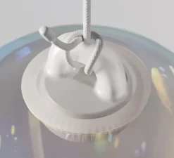 Suspension, Oblo Medium sans rosace, arc-en-ciel, LED, dim, 2700K, 1280 lm, Ø20,6cm, H29,6cm - Lodes