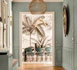 Suspension, Octo 4240, bouleau, LED, 3000K, 1060lm, Ø54cm, H68cm - Secto Design