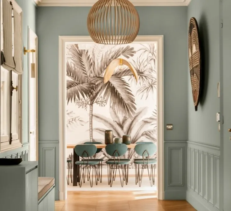 Suspension, Octo 4240, bouleau, LED, 3000K, 1060lm, Ø54cm, H68cm - Secto Design