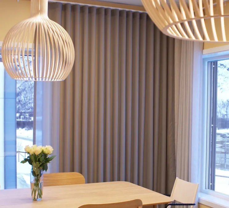 Suspension, Octo 4240, bouleau, LED, 3000K, 1060lm, Ø54cm, H68cm - Secto Design