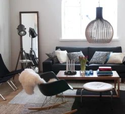 Suspension, Octo, 4240, noir, Ø54cm, H68cm - Secto Design