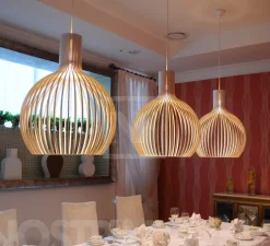 Suspension, Octo Small, 4241, blanc, 3000K, Ø45cm, H55cm - Secto Design