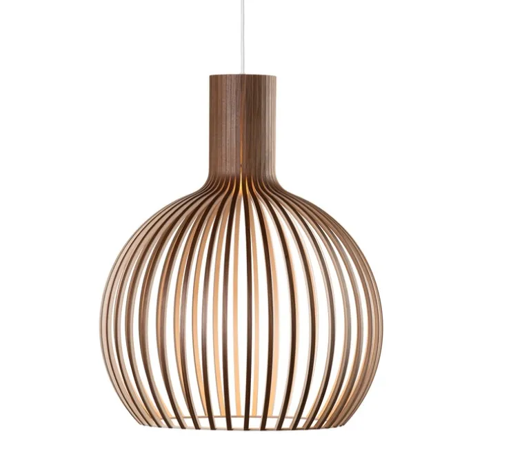 Suspension, Octo Small, 4241, noyer, Ø45cm, H55cm - Secto Design