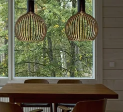 Suspension, Octo small, noir, Ø45cm, H55cm - Secto Design