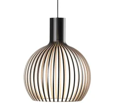 Suspension, Octo small, noir, Ø45cm, H55cm - Secto Design