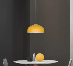 Suspension, Odile M, jaune, Ø43cm, H22cm - LUMEN CENTER ITALIA