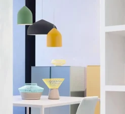 Suspension, Odile S, jaune, Ø20cm, H22cm - LUMEN CENTER ITALIA