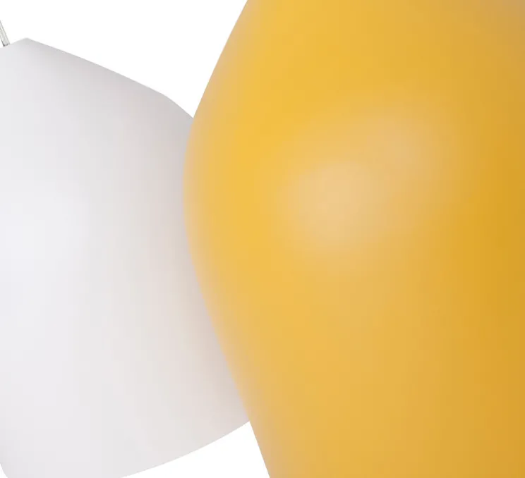 Suspension, Odile S, jaune, Ø20cm, H22cm - LUMEN CENTER ITALIA