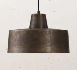 Suspension, Officina 268.06.FF, fer antique, Ø40cm, H25,5cm - Il Fanale