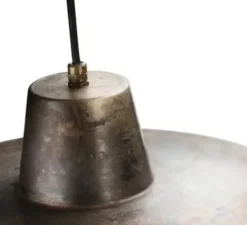 Suspension, Officina 268.06.FF, fer antique, Ø40cm, H25,5cm - Il Fanale