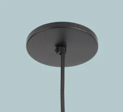 Suspension, Olot, bauxite et bois, Ø58,5cm, H45,2cm - Easy Light by Carpyen