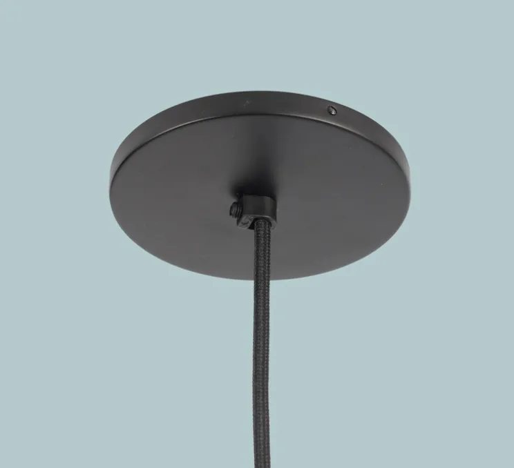 Suspension, Olot, bauxite et bois, Ø58,5cm, H45,2cm - Easy Light by Carpyen