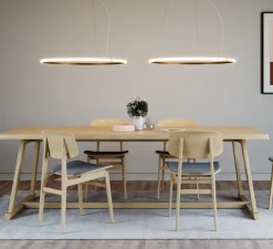 Suspension, OLympic F45, bronze, LED, 3000k, L60,2cm, H2cm - Fabbian