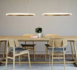 Suspension, Olympic F45, bronze, IP40, LED, dim, 2700K, lm, Ø138,5cm, H2cm - Fabbian