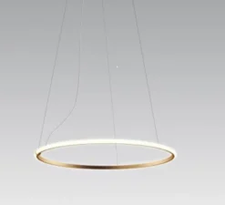 Suspension, Olympic F45, bronze, LED, 3000k, 4475lm, L80,2cm, H2cm - Fabbian