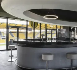 Suspension, ONE 80, blanc, LED, dim, 3000/4000K, 1230/1270 lm, Ø80cm, H4,5cm - Slv