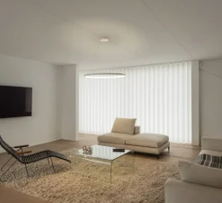 Suspension, ONE 80, blanc, LED, dim, 3000/4000K, 1930/2140 lm, Ø80cm, H3cm - Slv