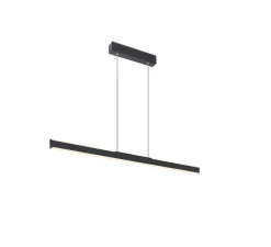 Suspension, One linear 100, noir, LED, dim, 2700-3000K, 1280 lm, L104cm, H4,2cm - SLV