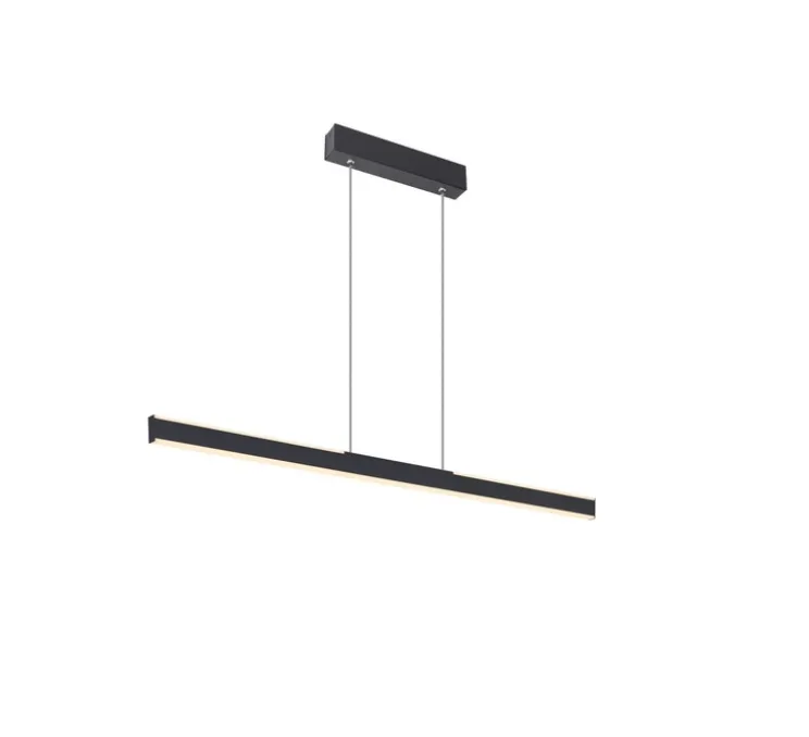 Suspension, One linear 100, noir, LED, dim, 2700-3000K, 1280 lm, L104cm, H4,2cm - SLV
