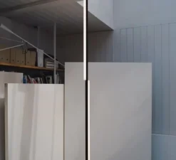 Suspension, One Well Known Sequence -0101, aluminium anodisé noir, Ø6cm, H199,7cm - Anastassiades Studio