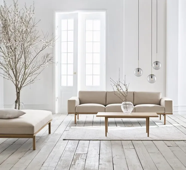 Suspension, Orb Ø20 cm, verre gris fumé, laiton antique mat, Ø20cm, H41,1cm - Bolia