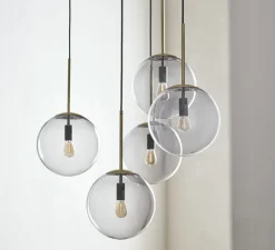 Suspension, Orb 15, gris, Ø15cm, H36,1cm - Bolia