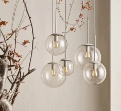 Suspension, Orb 20, gris, Ø20cm, H41,1cm - Bolia