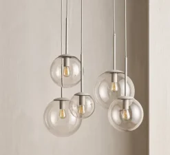 Suspension, Orb 20, gris, Ø20cm, H41,1cm - Bolia