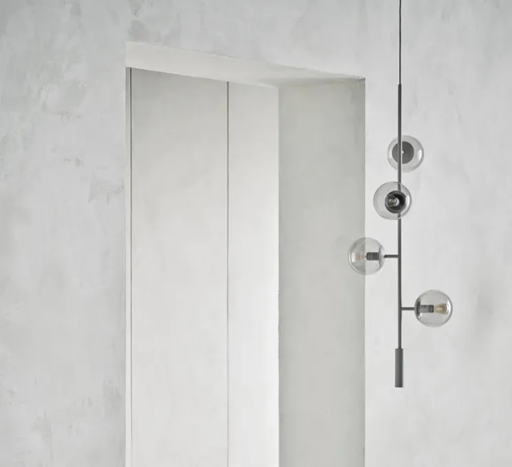 Suspension, Orb Lounge, gris, Ø41,8cm, H116,6cm - Bolia