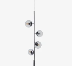 suspension, Orb Lounge, noir, Ø15cm, H100,5cm - Bolia