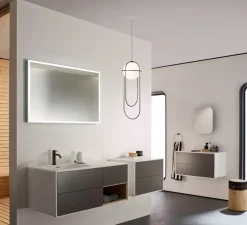 Suspension, Orbit, noir, LED, 3000K, 420lm, L25cm, H68cm - A-N-D