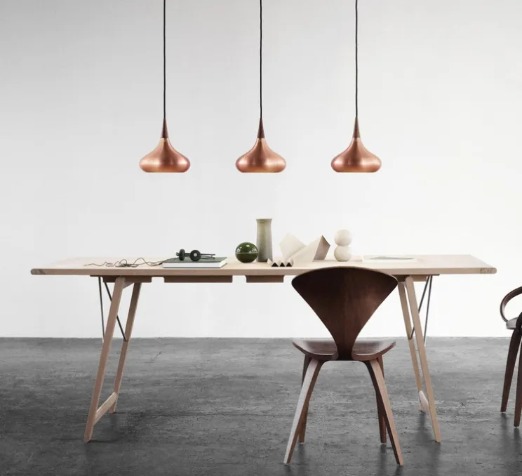 Suspension, Orient, cuivre, Ø22,5cm, H24,5cm - Fritz Hansen