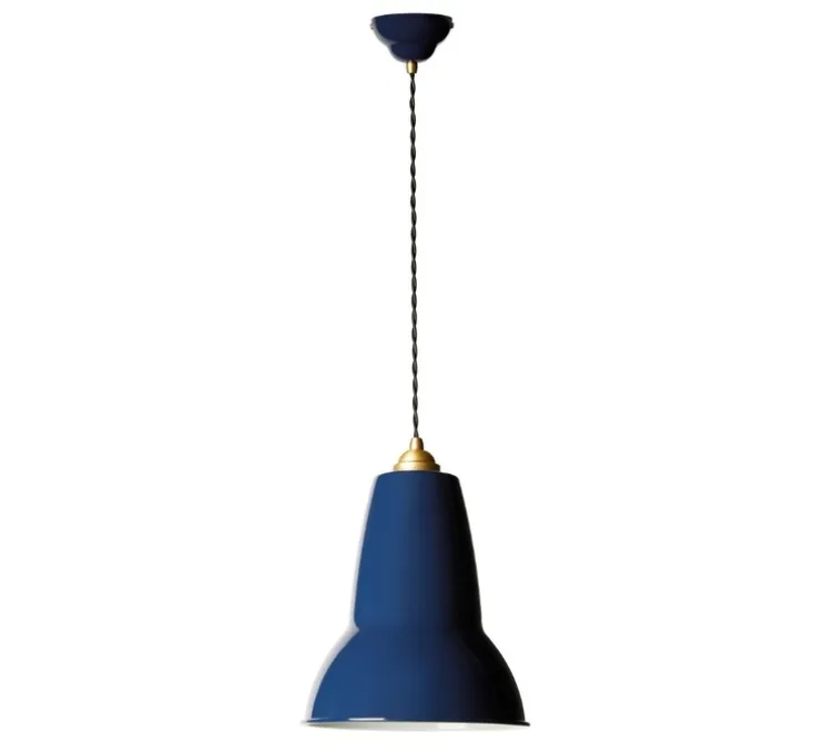 Suspension, Original 1227 Brass Midi, Ink Blue, L23cm, H25,5cm - Anglepoise
