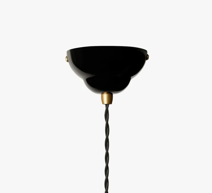 Suspension, Original 1227 Brass Midi Wide, Jet Back, L40cm, H22,5cm - Anglepoise