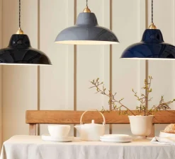 Suspension, Original 1227 Brass Midi Wide, Jet Back, L40cm, H22,5cm - Anglepoise