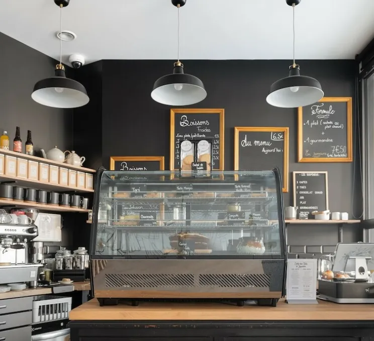 Suspension, Original 1227 Brass Midi Wide, Jet Back, L40cm, H22,5cm - Anglepoise