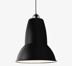 Suspension, Original 1227 Giant, noir de jais, finition brillante, H54cm, Ø44cm - ANGLEPOISE