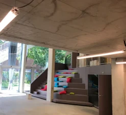 Suspension ou plafonnier, Tubo 70, transparent, IP67, LED, 2700K, 990 lm, Ø7cm, L63cm - O/M Light