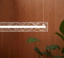 Suspension, Out of order, OOO, blanc, 2700K, L105cm, Ø13cm - Atelier Robotiq