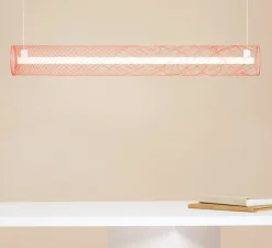 Suspension, Out of order, OOO, corail, L105cm, Ø13cm - Atelier Robotiq