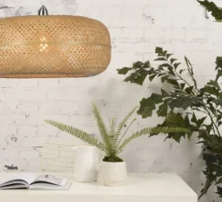 Suspension, Palawan, naturel, Ø60cm, H23cm - Good&mojo