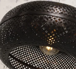 Suspension, Palawan, noir, Ø60cm, H23cm - Good&mojo