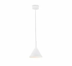 Suspension, Pam P, blanc, LED, 3000K, 900lm, Ø16,5cm, H21,5cm - Faro