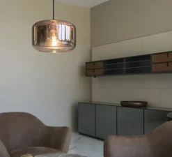 Suspension, Pantilo 28, cuivre, Ø28cm, H17cm - SLV