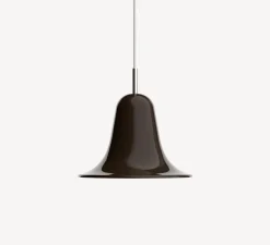 Suspension, Pantop 23, marron foncé, Ø23cm, H22cm - Verpan