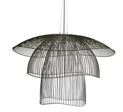 Suspension, Papillon L, noir, Ø100cm, H65cm - Forestier